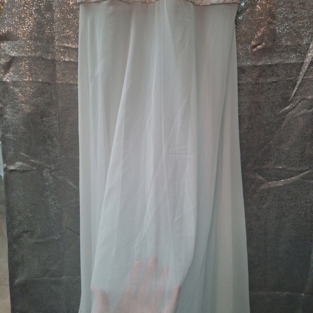 BCBG Maxazria 'Vivienne' white lace dress wedding prom - Picture 4 of 9